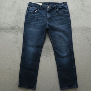 Arturo Calle Jeans Mens Size 36x30 Blue Regular Straight Stretch Denim Dark Wash